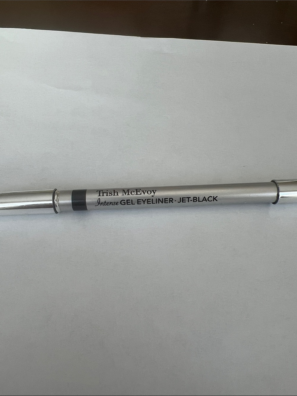 Trish McEvoy Intense Gel Eyeliner — Jet-Black Silver Casing